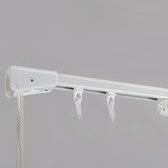 Алюминиевый профиль DK-PROFILIS укомплектованный белого цвета