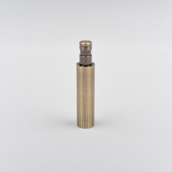 Lengthener of holder GRAL L5cm Ø16mm bright aged gold colour