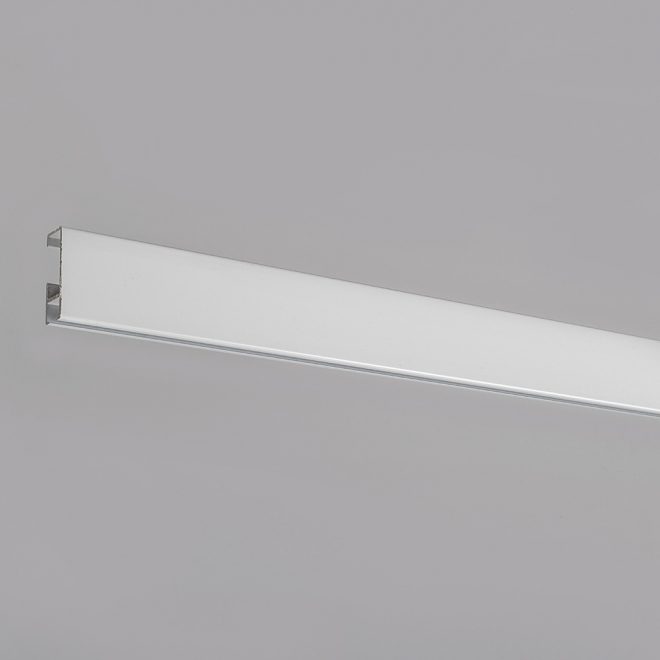 Aluminium profile A-PROFILIS white colour No. TK 2001B