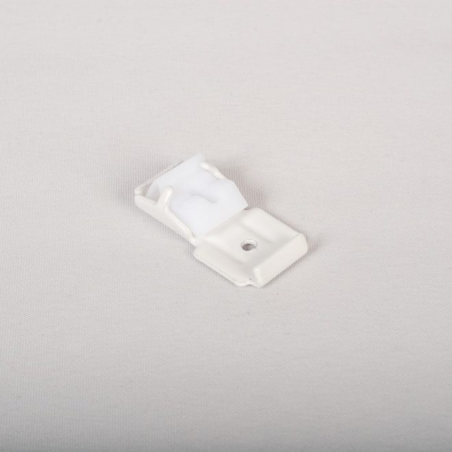 Metal holder for aluminium profile white colour No. DS 201