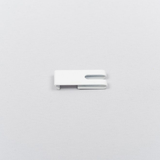 Metal holder for aluminium profile white colour No. TK 11095