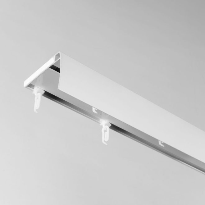 Aluminium cover for two-rails profile UNIVERSAL-PROFILIS